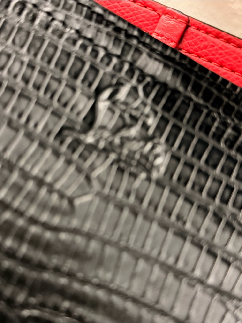 Christian Louboutin Black Tote with Red Interior - Picture 3 of 9